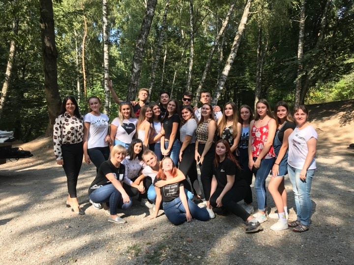 Студенти-журналісти із куратором Синоруб Г.П. та викладачами кафедри журналістики